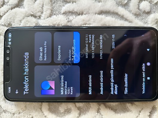 İkinci El ve Sıfır Alışveriş / Cep Telefonu & Aksesuar / Cep Telefonu / Xiaomi / Redmi Note 6 Pro