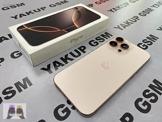 Apple / iPhone 16 Pro Max / İPHONE 16 PRO MAX 256GB GOLD PİL92