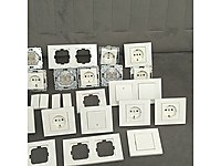 Sıfır daireden çıkma priz,anahtar takımları komple set.hepsiyeni