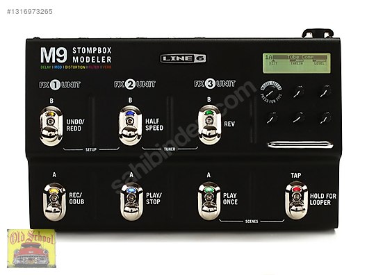 Line6 M9 Stompbox Modeler * 20 Mayıs İstanbul Bursa - Prosesör ve