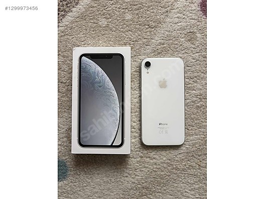 Apple / iPhone XR / İPHONE XR 64GB BEYAZ YURT İÇİ CAHAZI SIFIRDAN