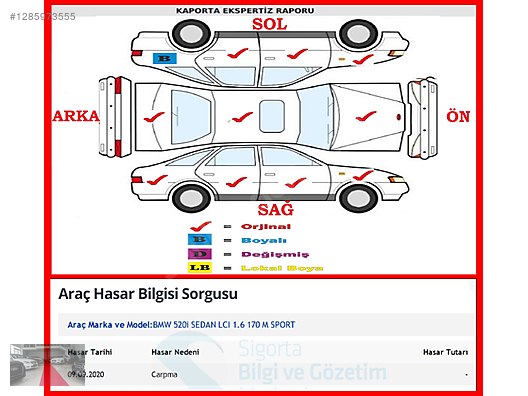 Vasıta / Otomobil / BMW / 5 Serisi / 520i / Luxury Line
