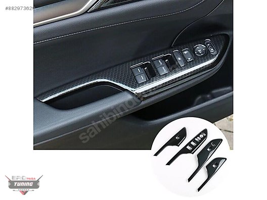 otomobil arazi araci ic aksesuar honda civic fc5 fk7 uyumlu kapi kolcak kaplamasi karbon sahibinden comda 882973629
