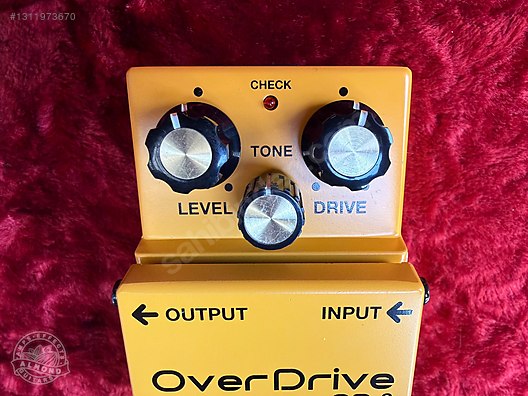Boss OD-3 Overdrive - Efekt Pedalı ve Diğer Enstrüman Yan