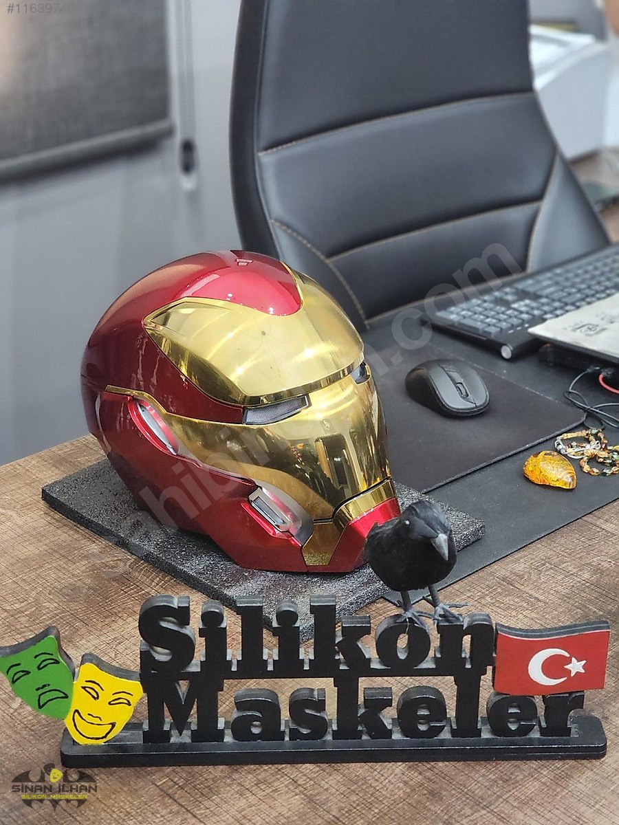 İRON MAN JARVİS ASİSTANI FRIDAY ELEKTRONİK 3D KASK TÜRKİYEDE TEK ...