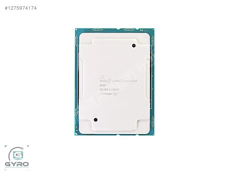 Intel Xeon Platinum 8160 2.1/3.7 GHz İşlemci sahibinden.comda