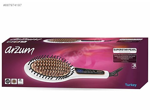 arzum ar5041 superstar pearl sac duzlestirici tarak arzum sac duzlestirici sekillendirme kozmetik urunleri sahibinden com da 887974197