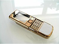 NOKİA 8800 GOLD ARTE KASA KAPAK SIFIR KUTUSUNDA