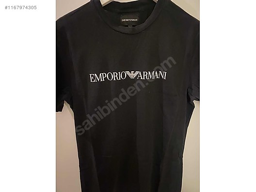 Emporio armani siyah erkek t shirt Armani Erkek Ti ort Modelleri sahibinden da 1167974305
