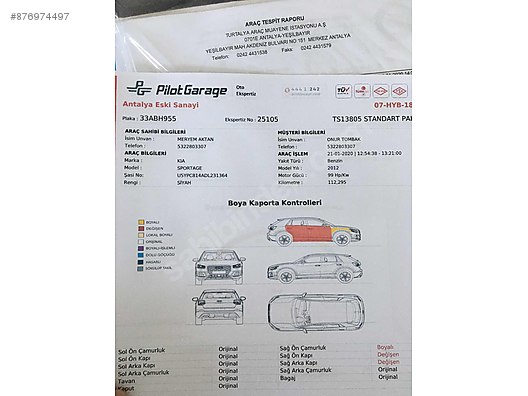 Kia Sportage 1 6 Gsl Plus Sahibinden Tertemiz Acil Ihtiyactan Fiyat Dustu At Sahibinden Com 876974497