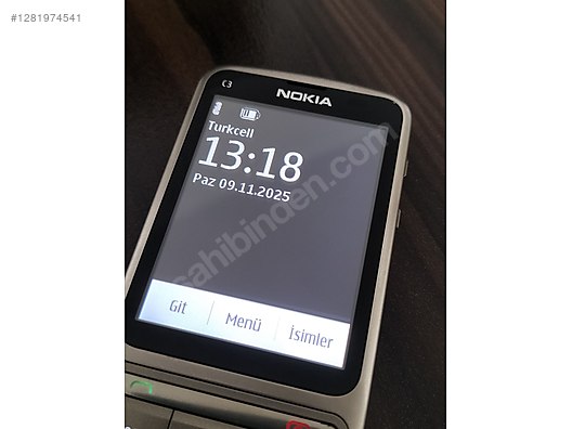 İkinci El ve Sıfır Alışveriş / Cep Telefonu & Aksesuar / Cep Telefonu / Nokia / C3-01 Touch and Type