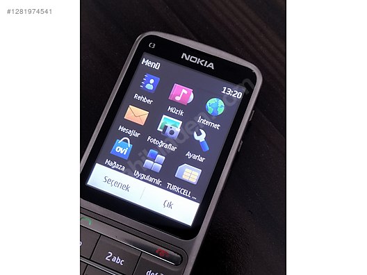 İkinci El ve Sıfır Alışveriş / Cep Telefonu & Aksesuar / Cep Telefonu / Nokia / C3-01 Touch and Type