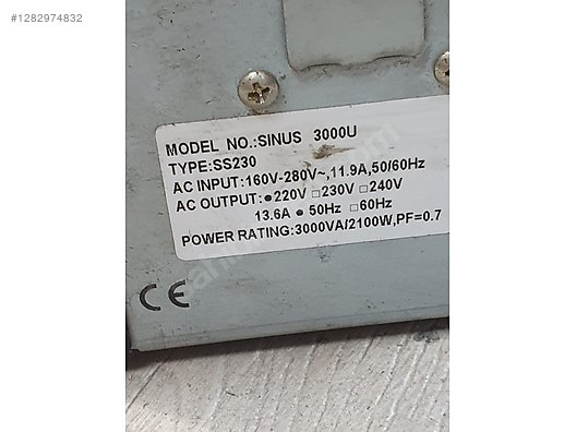 İkinci El ve Sıfır Alışveriş / Bilgisayar / Çevre Birimleri / Kesintisiz Güç Kaynağı (UPS)