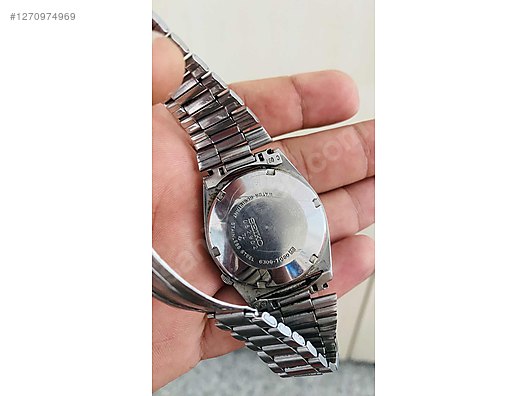 Seiko / Seiko 5 orijinal Japon 6309 otomatik meknizma on