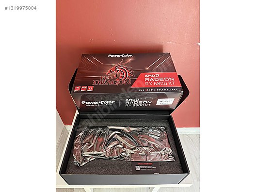 PowerColor Red Dragon RX 6800 XT 16GB - Sıfır (Kutulu) sahibinden