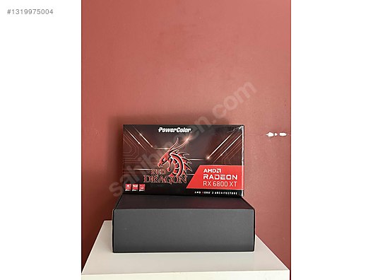 PowerColor Red Dragon RX 6800 XT 16GB - Sıfır (Kutulu) sahibinden