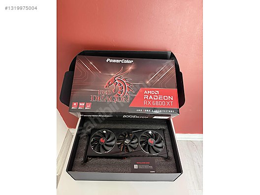 RX6800 PowerColor Red Dragon マイニング落ち PowerColor Red Dragon RX 6800 XT 16GB - Sıfır (Kutulu) sahibinden