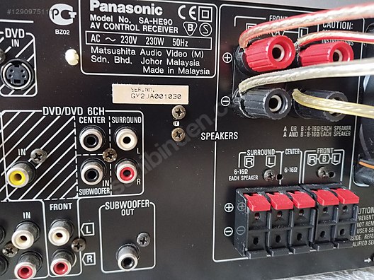 Technics / PANASONIC SA EH 90(TECHNICS SA DX 1050 İKİZİ) on