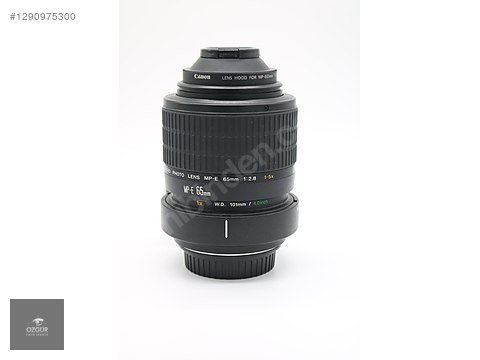 CANON マクロ 65mm F2.8 PHOTO LENS MP-E 訳あり品 Lensler / Canon MP-E 65mm f2.8 1-5X Macro Lens (212) sahibinden