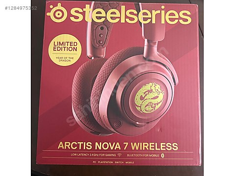 SteelSeries Arctis Nova 7 Wireless ve Bluetooth Dragon Edition