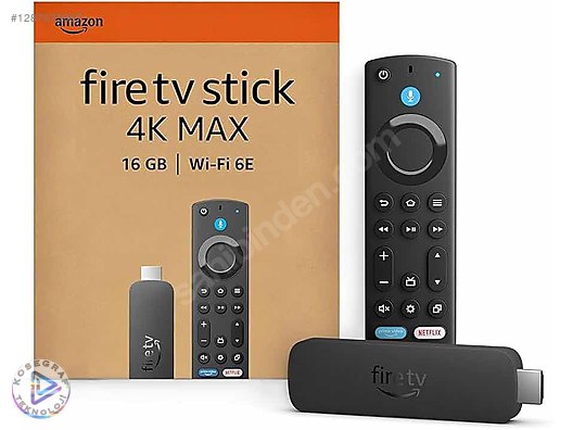 Amazon Fire TV / SIFIR AMAZON FİRE TV STİCK 4K MAX 16GB WİFİ 6E