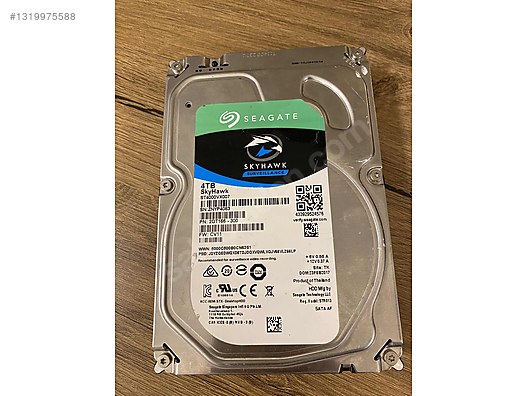 Seagate SkyHawk 4TB 内蔵型HDD Seagate SkyHawk 4TB HDD | Sağlam ve Sorunsuz | SATA 3.5 sahibinden