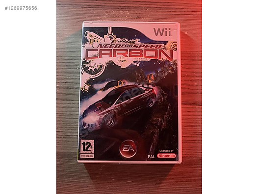 Wii Need for Speed Carbon Orijinal CD Kutulu Kitapçıklı sahibinden