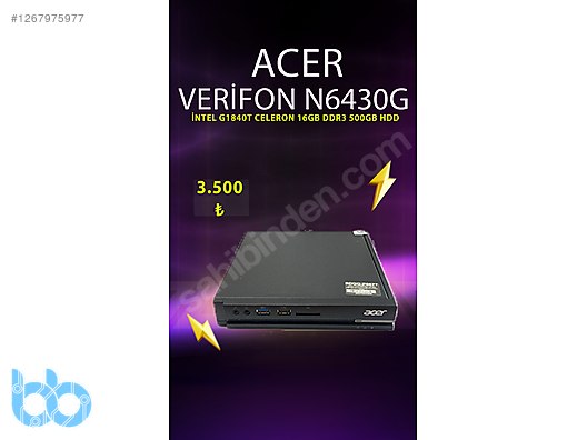 İkinci El ve Sıfır Alışveriş / Bilgisayar / Masaüstü / Modeller / Acer