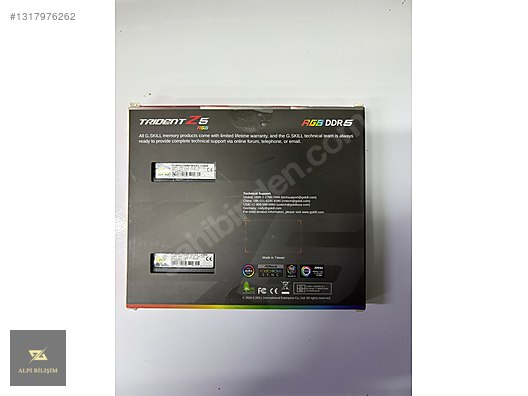 Z5 RGB 96 GB (2x48) 6800 MHz CL34 F5-6800J3446F48GX2-TZ5RK DDR5