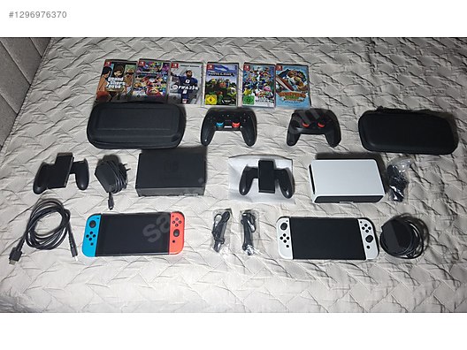 Sıfır Ayarinda Nintendo Switch Classic(32 gb) + Lite(64gb) on