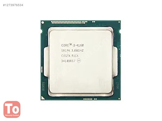 Intel Core i3 4160 3.60 Ghz 3mb Cache Lga 1150p Tray Masaüstü ...