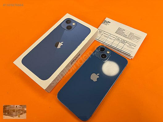 iPhone13 128G 箱付き Apple / iPhone 13 / İPHONE 13 128 GB İŞLEMSİZ SORUNSUZ KUTULU 3 AY