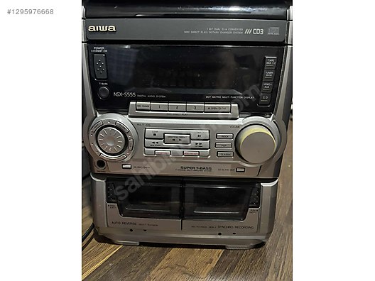 AİWA NSX SZ50&NSX S555 Müzik Setleri (Arızalı) - İkinci El Aiwa