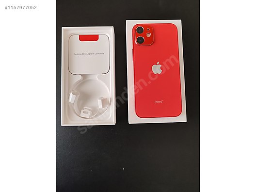 Apple / iPhone 12 Mini / iPhone 12 mini 128gb kırmızı yeni gibi