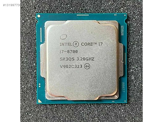 CPU i7-8700 cpu i7-8700 CPU İŞLEMCİ on sahibinden.com - 1319977309