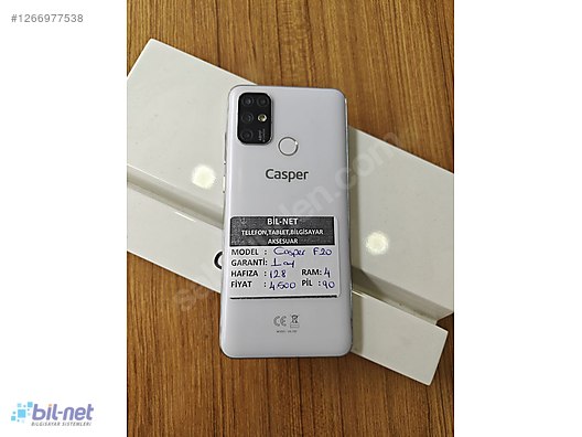 İkinci El ve Sıfır Alışveriş / Cep Telefonu & Aksesuar / Cep Telefonu / Casper / VIA F20