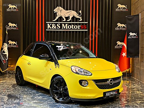 opel adam 1 4 xel glam 2015 opel adam 1 4 otomatik vites sari siyah cift renk 52 000 km at sahibinden com 837977920