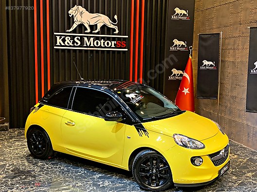 opel adam 1 4 xel glam 2015 opel adam 1 4 otomatik vites sari siyah cift renk 52 000 km at sahibinden com 837977920