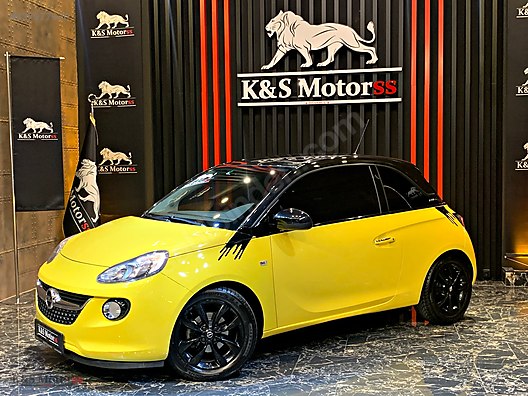 opel adam 1 4 xel glam 2015 opel adam 1 4 otomatik vites sari siyah cift renk 52 000 km at sahibinden com 837977920