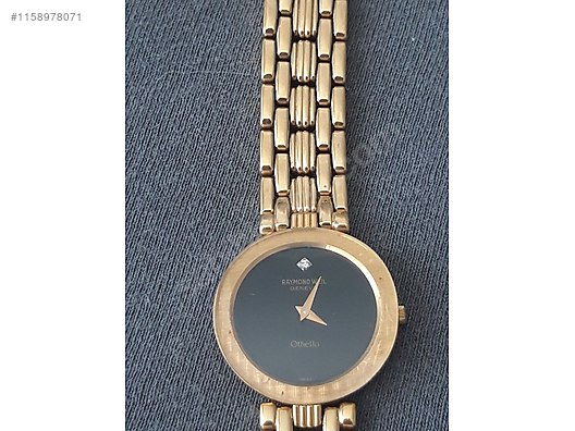 Raymond Weil / RAYMOND WEIL OTHELLO 18 K ALTIN KAPLAMA KOL SAATİ