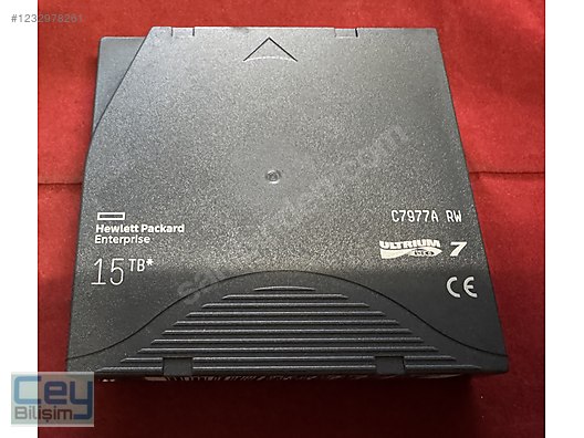 HP C7977A LTO-7 Ultrium RW Data Kartuş 15 TB sahibinden.comda - 1232978261