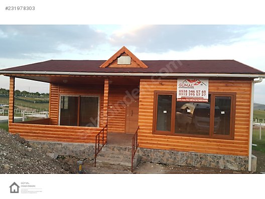 İSVEÇ MODELDE KAMPANYA GUNAL PREFABRİK KALİTESİ 40m2 prefabrikev