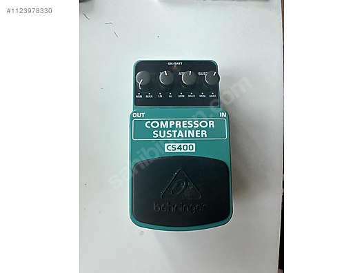 Behringer on sale compressor sustainer