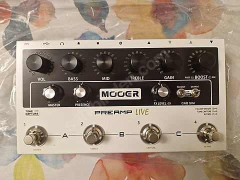 Mooer Preamp Live Sıfır Ayarında! Full Kutu! Kaçmaz Fiyat - Efekt