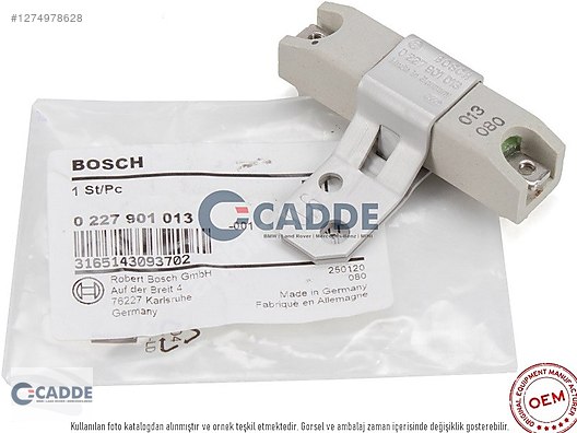 Bosch OEM Ballast Resistor For Mercedes R107 W108 W109 W111 W113 W114 W116 W123
