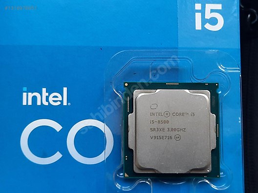 Intel '' İ5-8500 '' 3.0 GHz - 9 MB - 6 Çekirdek İşlemci