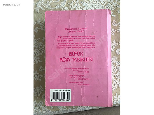 Buyur Ruya Tabirleri Ikinci El Hobi Kitaplari Sahibinden Com Da 869978797