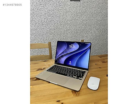 【美品】MacBook Air M2 13.6インチ ＋ Magic Mouse Apple Macbook / KUSURSUZ MACBOOK AİR M2 + MAGIC MOUSE 2 sahibinden