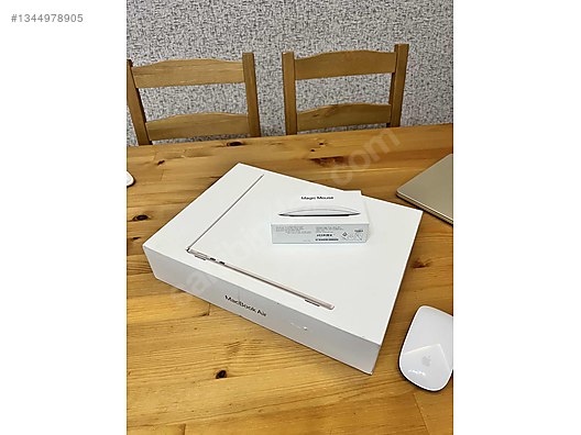 Apple Macbook / KUSURSUZ MACBOOK AİR M2 + MAGIC MOUSE 2 sahibinden