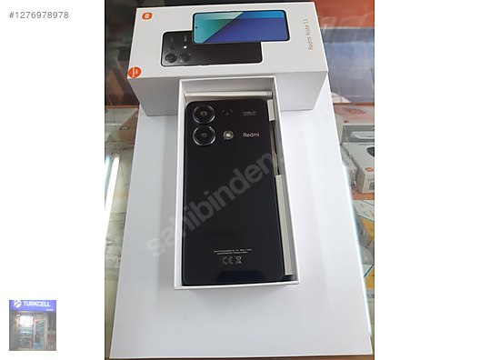 Resim Xiaomi Redmi Note 13 İkinci El TR | 256 GB | Siyah İkinci El STAR ILETISIMDEN SIFIR GIBI TEMIZ REDMI NOTE 13 SİYAH 256GB TR
